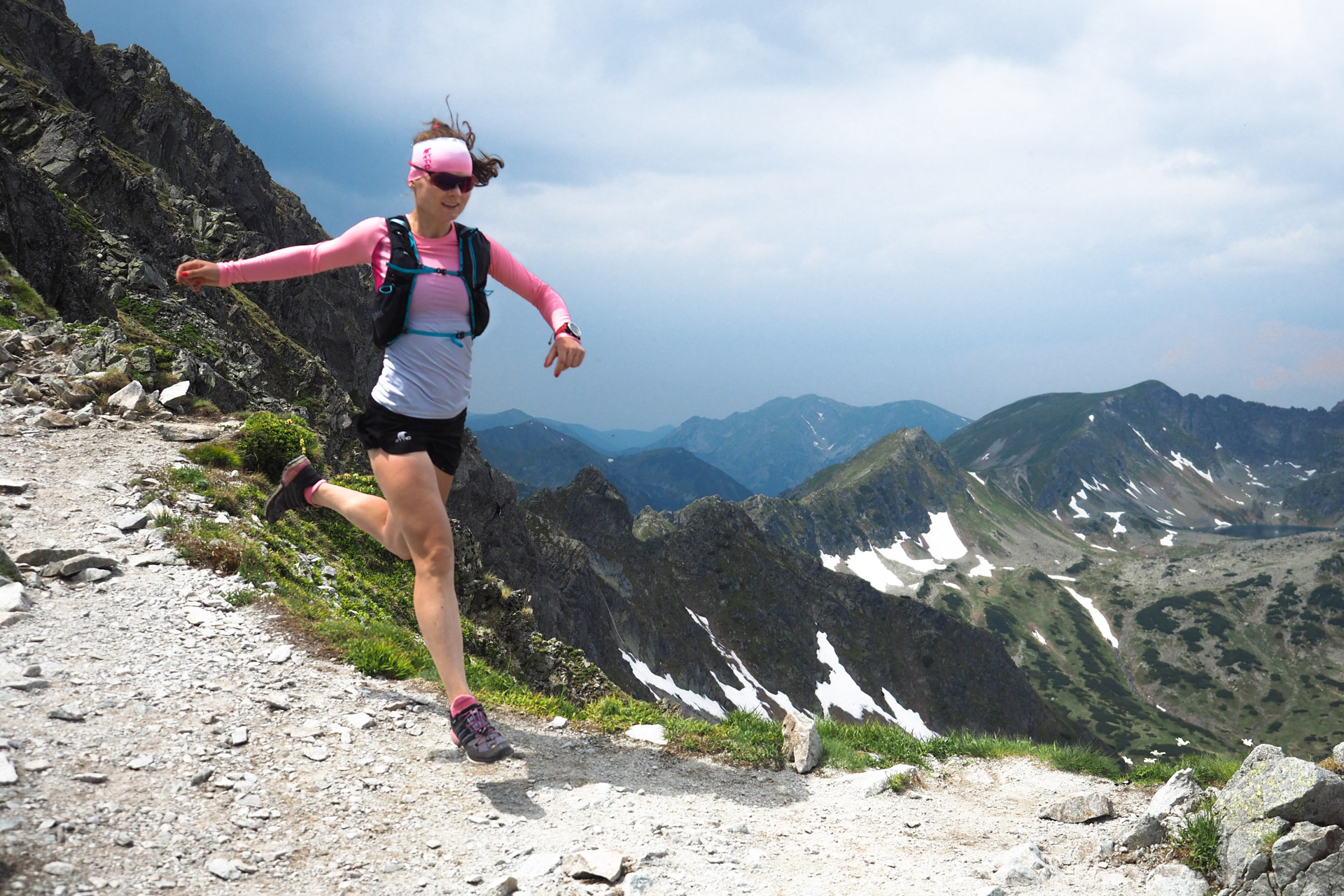Szpiglasowa Przełęcz, Tatry Wysokie, bieganie po górach