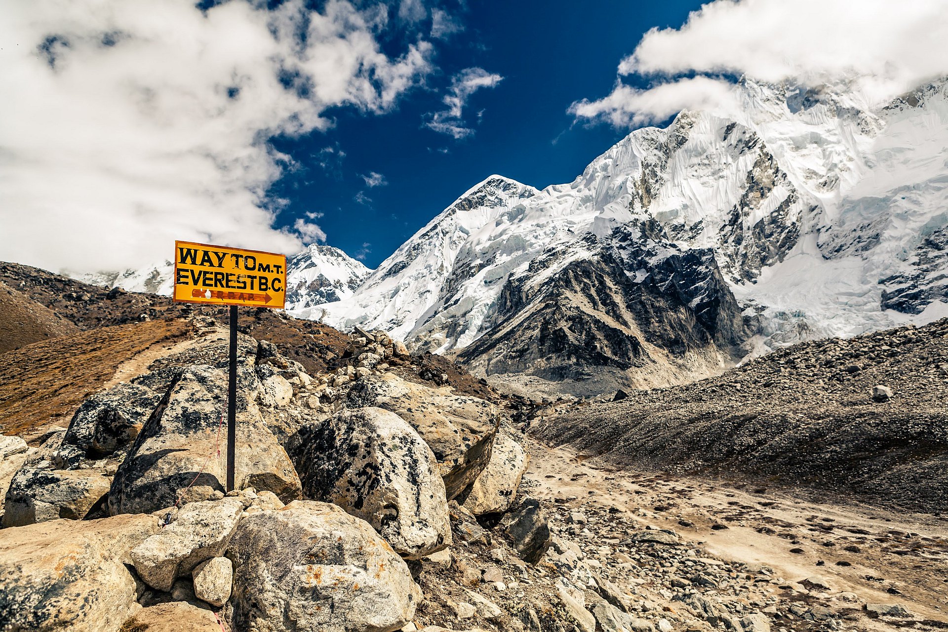 Mount Everest, Himalaje, trekking